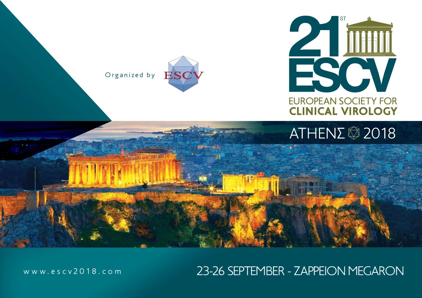 The World Society for Virology is a Media Partner in 21st ESCV Annual Meeting