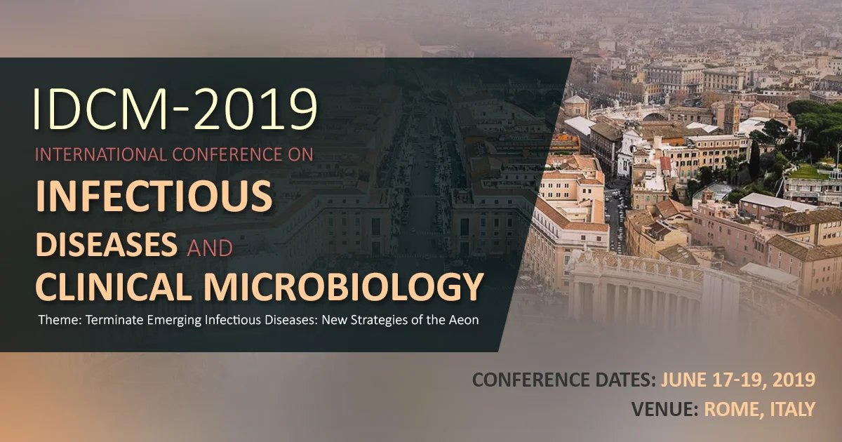 The World Society for Virology is a Media Partner International Conference on Infectious Diseases and Clinical Microbiology