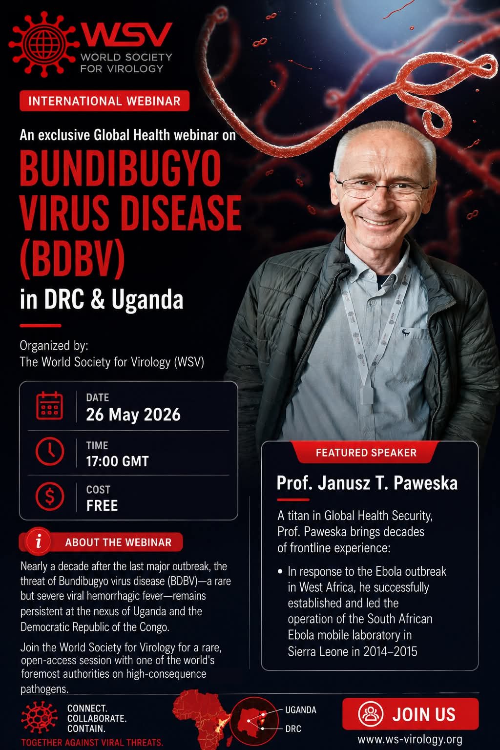 An exclusive Global Health webinar on the Bundibugyo virus disease (BDBV) in DRC & Uganda